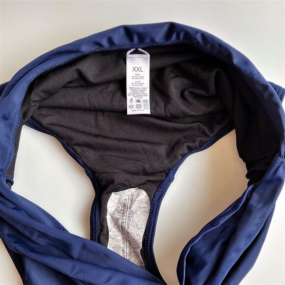 RUCHED TUMMY CONTROL BIKINI SWIM BOTTOMS (Runs smaller than tag) - Picture 9 of 11